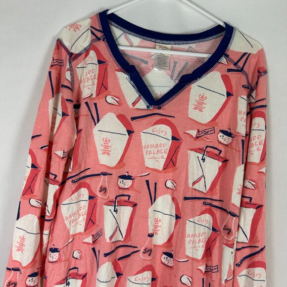 Munki Munki Bamboo Palace Chinese Food Night Shirt XL - Picture 2 of 6